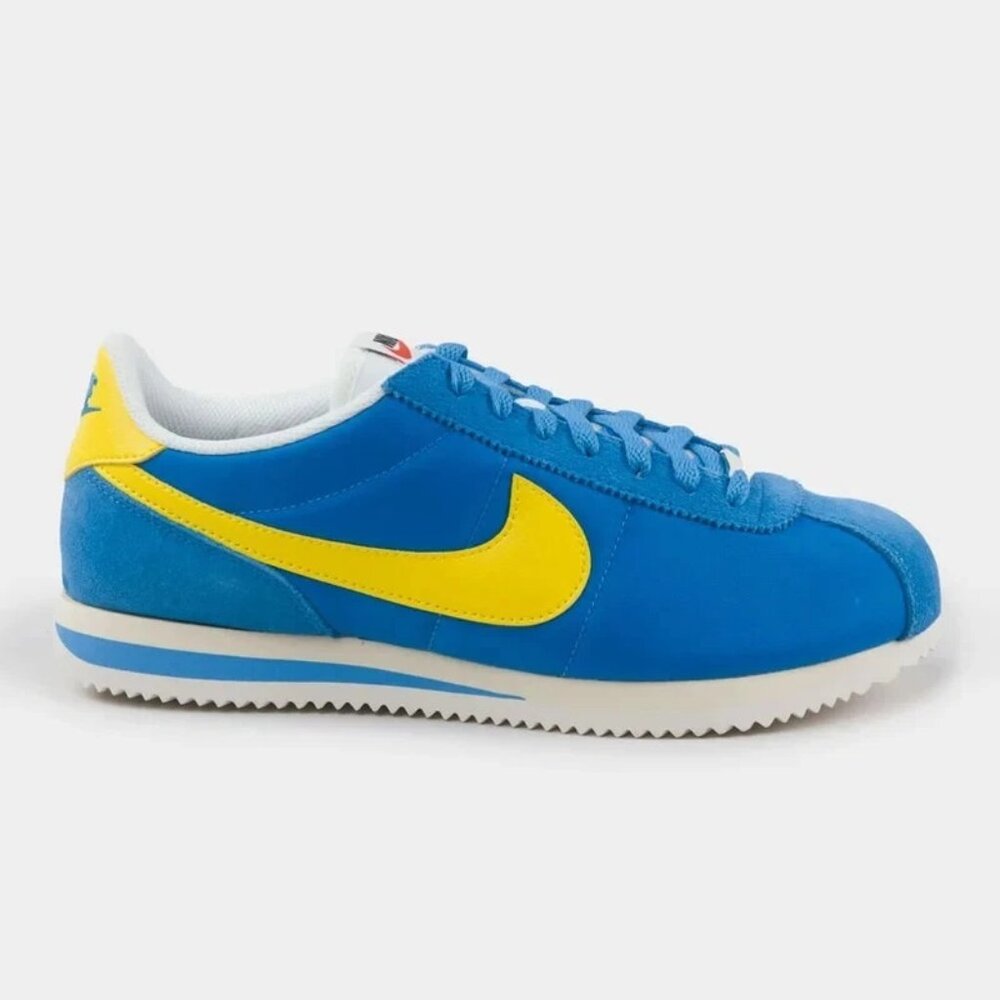 Men's Nike Cortez TXT Light Photo Blue Lightning Sail HF0263-402 (Size 10)